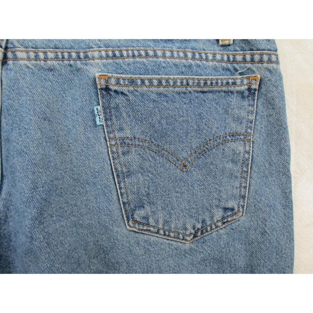 VINTAGE Levi's 553 Pants Mens 44 Blue Denim Jeans Relaxed Fit Straight 44X30*‎